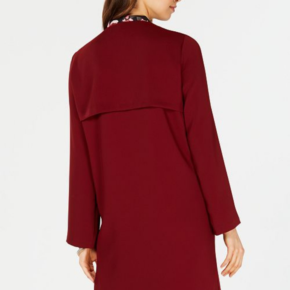 Draped Open-Front Topper Jacket - Picture 2 of 2